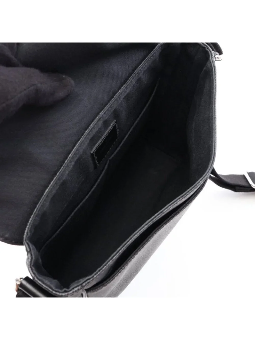 Louis Vuitton Shoulder Bag District PM Canvas Leather